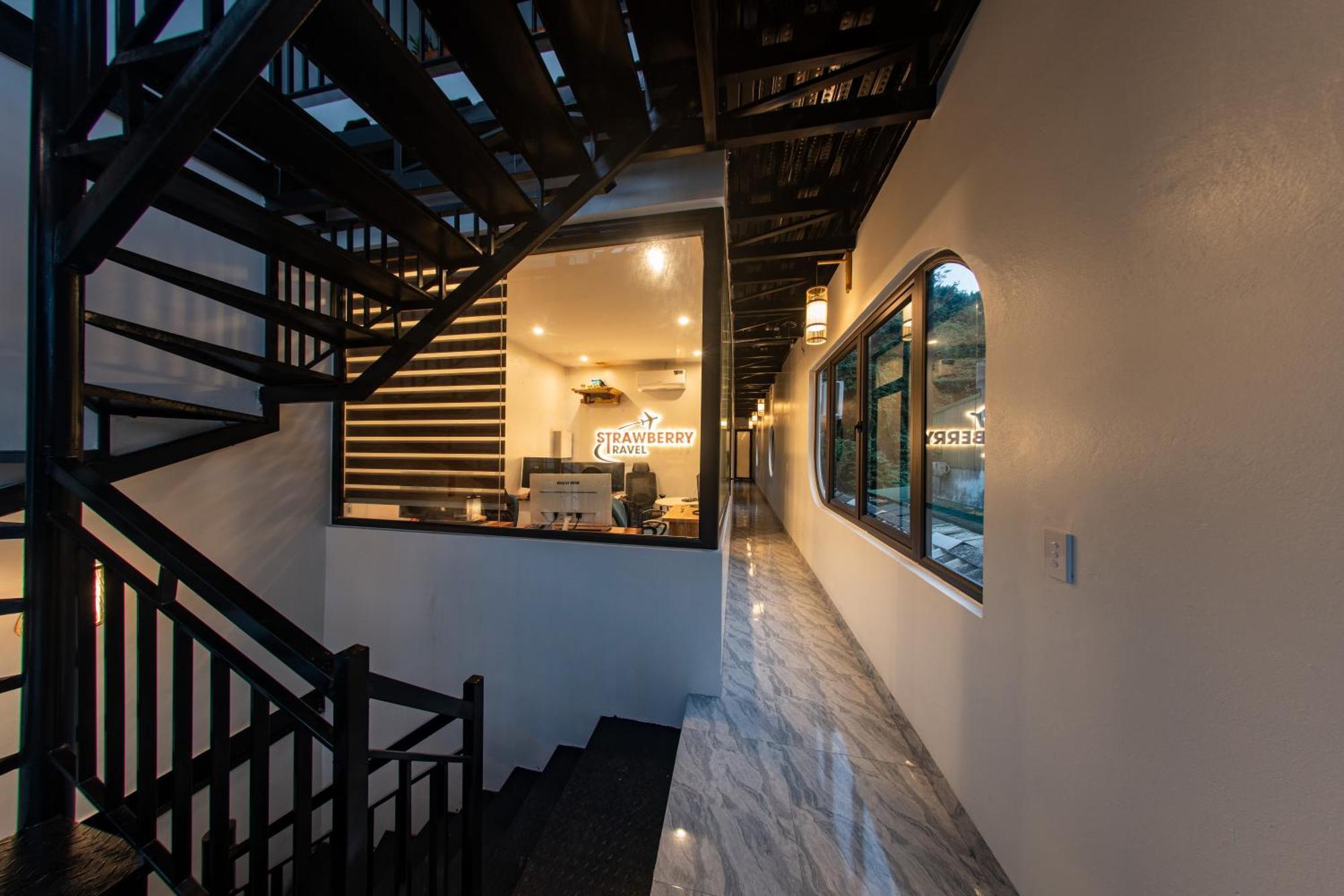 하 기앙 Strawberry House , Tour & Motorbikes Rentel B&B 외부 사진